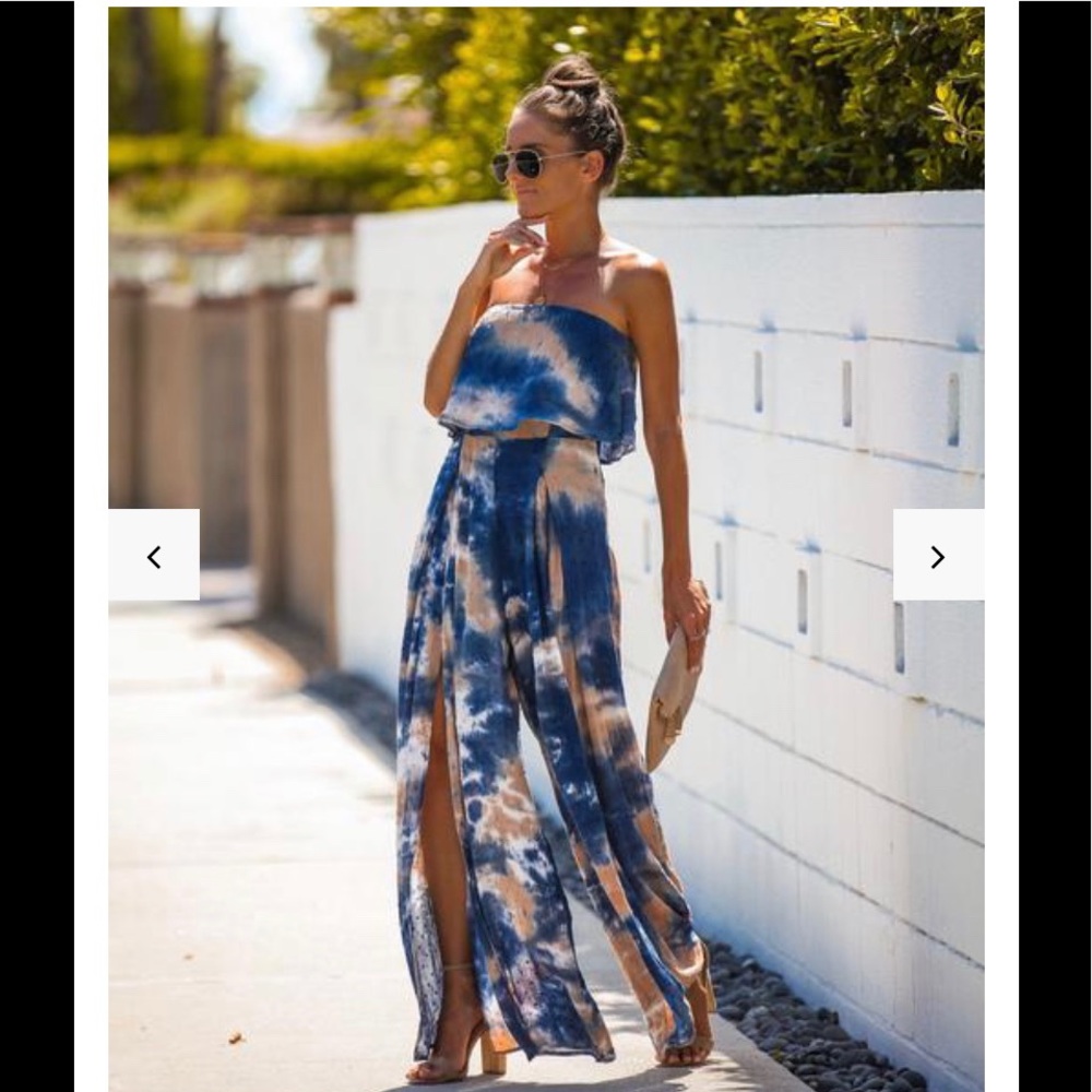 Vici strapless jumpsuit